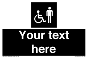 Custom information: black panel disabled and male